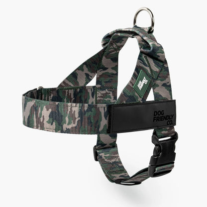 Dog Friendly Co. Harness - Easy to Fit No-Pull Design - Safe Secure and Comfortable - Ideal for All Dogs - Chafe-Resistant Lightweight Straps - Adjustable Straps for Perfect Fit Walking Harness