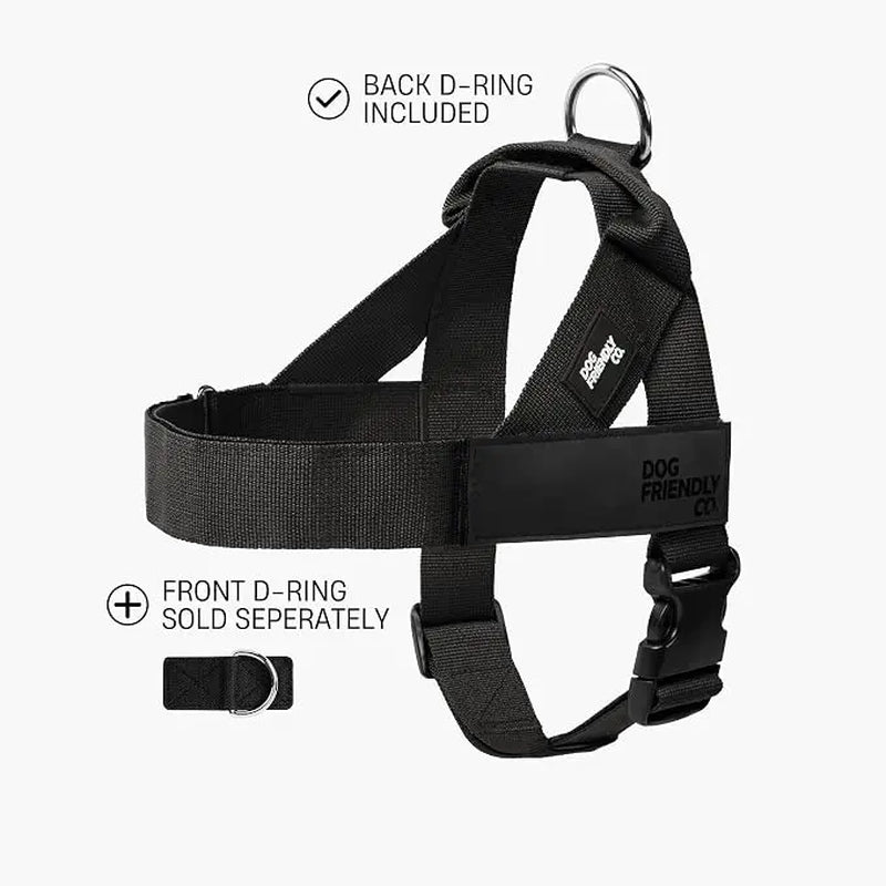 Dog Friendly Co. Harness - Easy to Fit No-Pull Design - Safe Secure and Comfortable - Ideal for All Dogs - Chafe-Resistant Lightweight Straps - Adjustable Straps for Perfect Fit Walking Harness