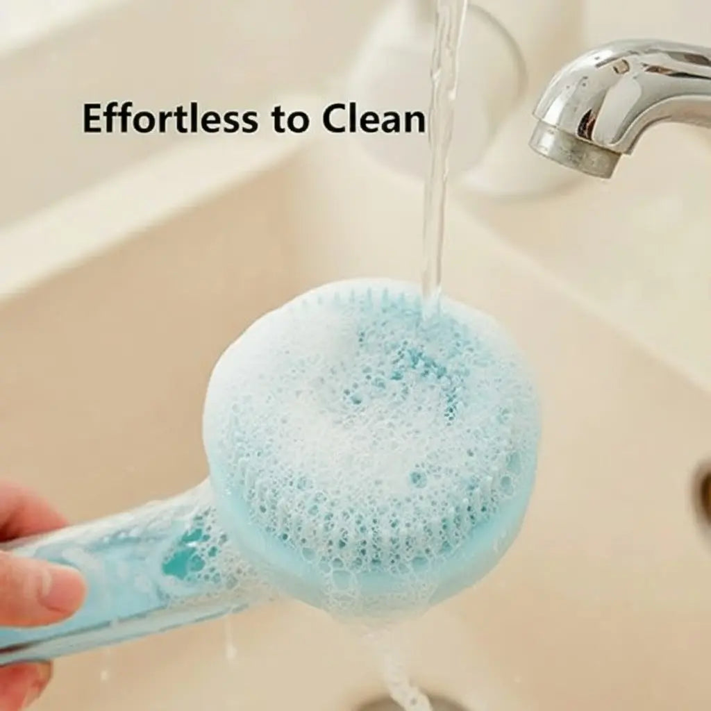 2026 Professional 2-In-1 Pet Bath and Grooming Deshedding Brush with Integrated Soap Dispenser, 8In x 3In x 4In, Gentle Massage Tool for Dogs and Cats, Enhances Coat Care and Bathing Experience, Promotes Blood Circulation