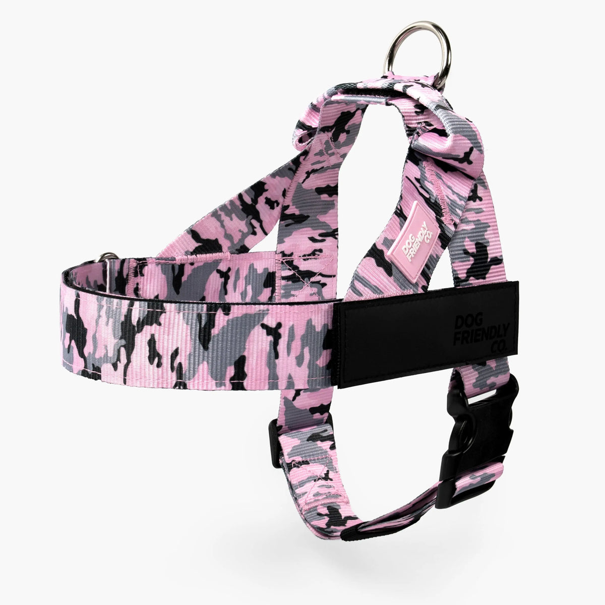 Dog Friendly Co. Harness - Easy to Fit No-Pull Design - Safe Secure and Comfortable - Ideal for All Dogs - Chafe-Resistant Lightweight Straps - Adjustable Straps for Perfect Fit Walking Harness